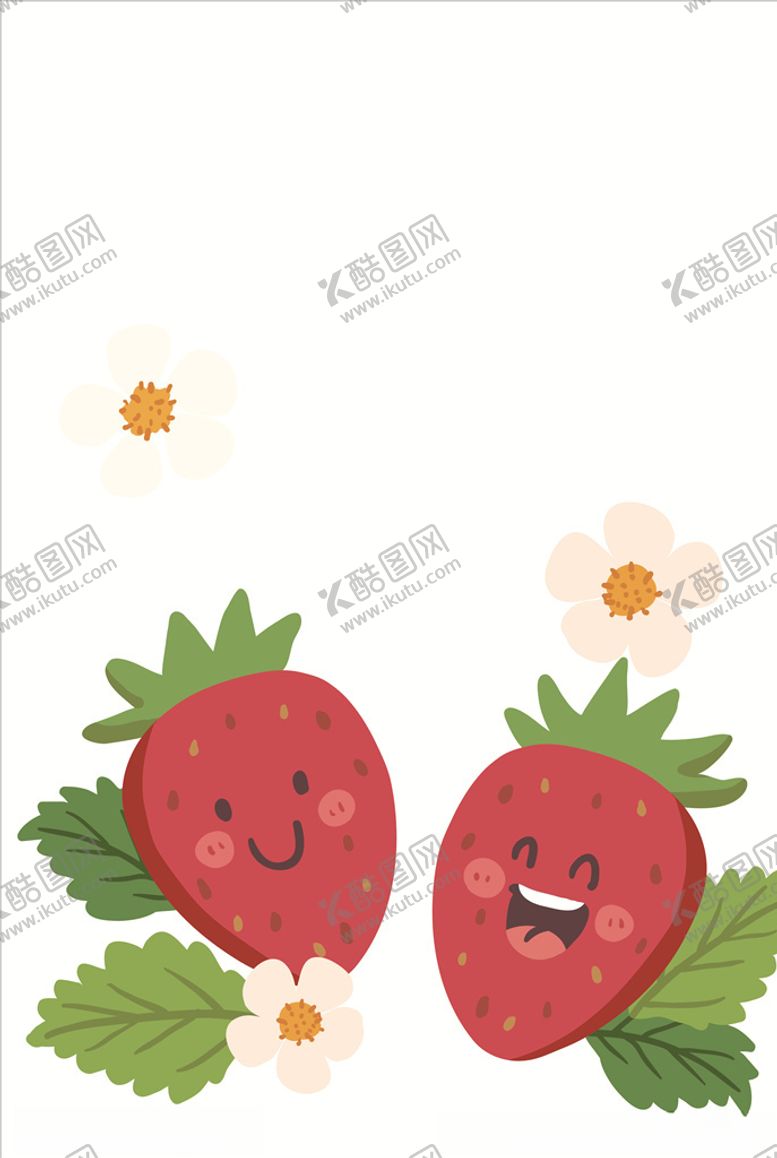 编号：97401610201216584981【酷图网】源文件下载-矢量图草莓