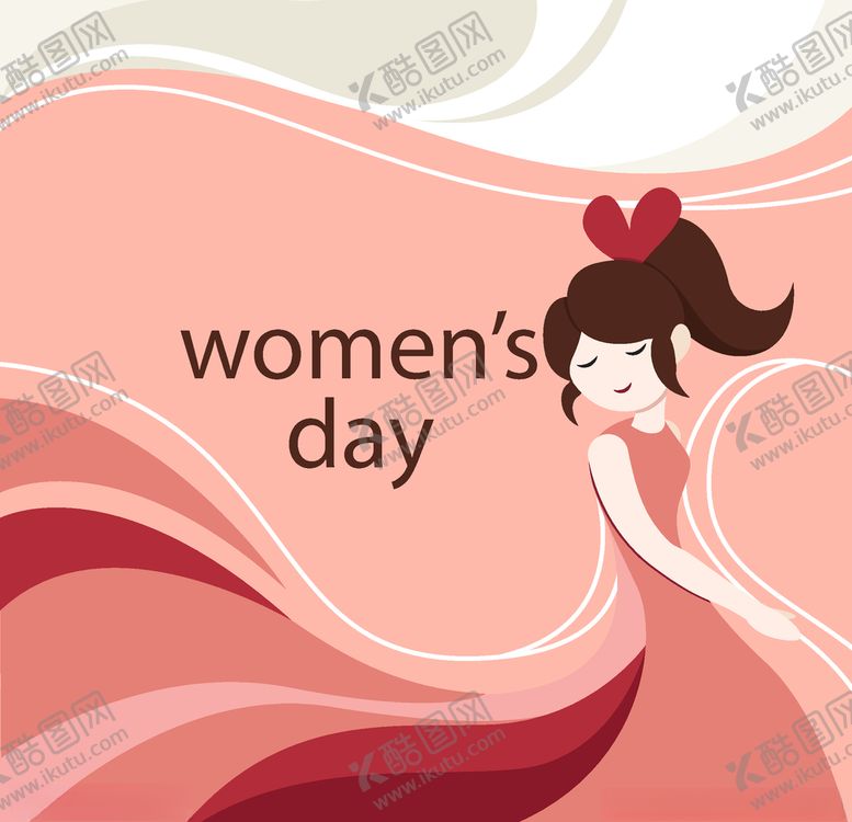 编号：13752909250512401572【酷图网】源文件下载-三八妇女节素材