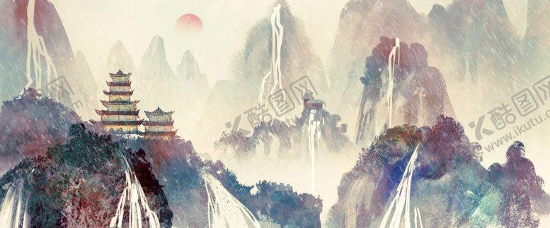 编号：22613303070609105995【酷图网】源文件下载-中国风背景