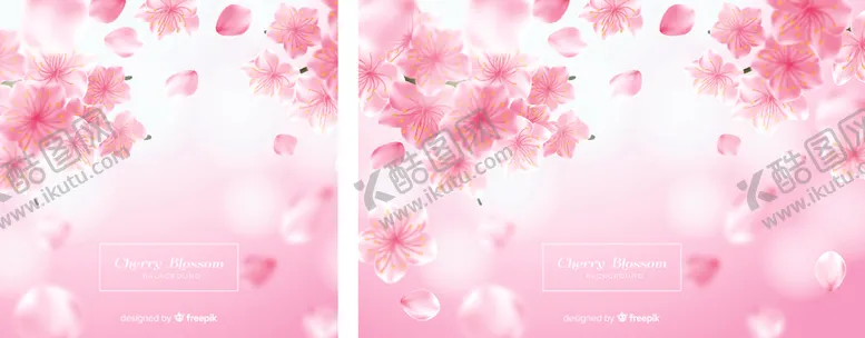 编号：43434707020435498822【酷图网】源文件下载-逼真的樱花背景