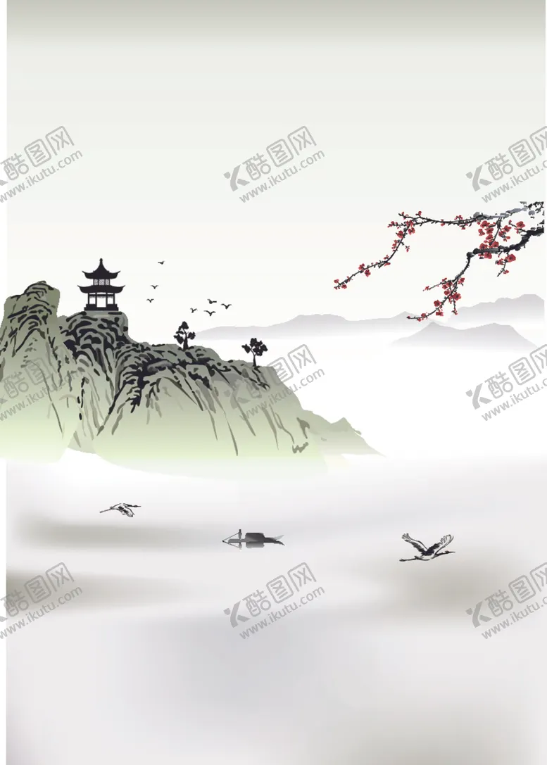 编号：78532106260558143728【酷图网】源文件下载-水墨画