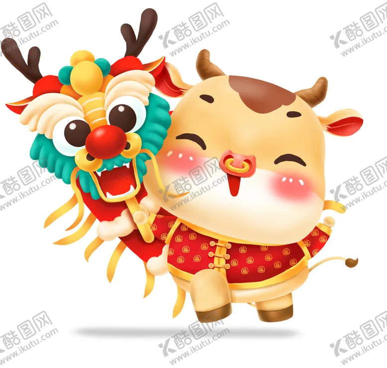 编号：43127909190410060758【酷图网】源文件下载-卡通牛