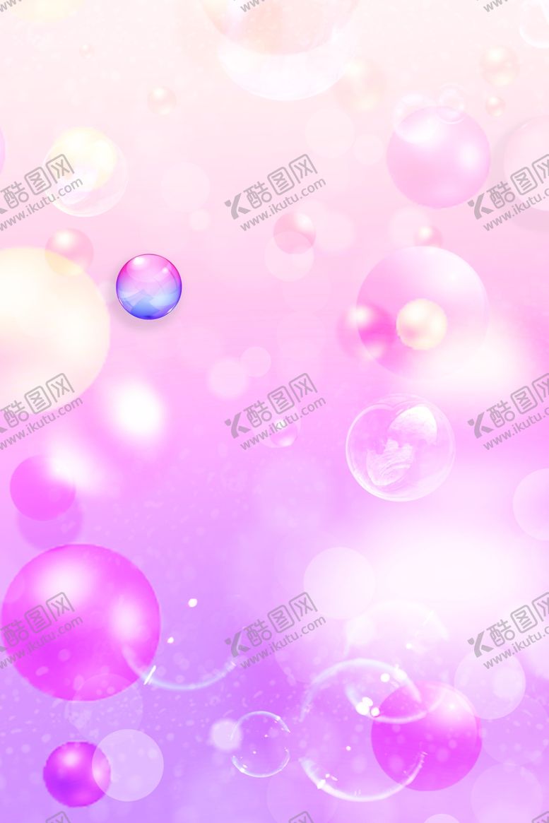 编号：52643206161102262245【酷图网】源文件下载-紫色梦幻气泡