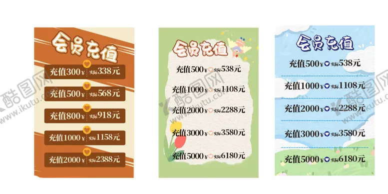 编号：83507512192023099517【酷图网】源文件下载-充值海报