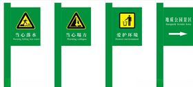 景区警示牌指路牌