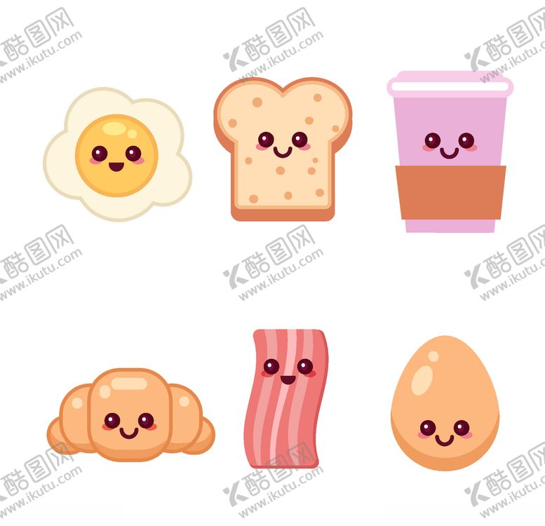 编号：64580810240123288910【酷图网】源文件下载-可爱食物