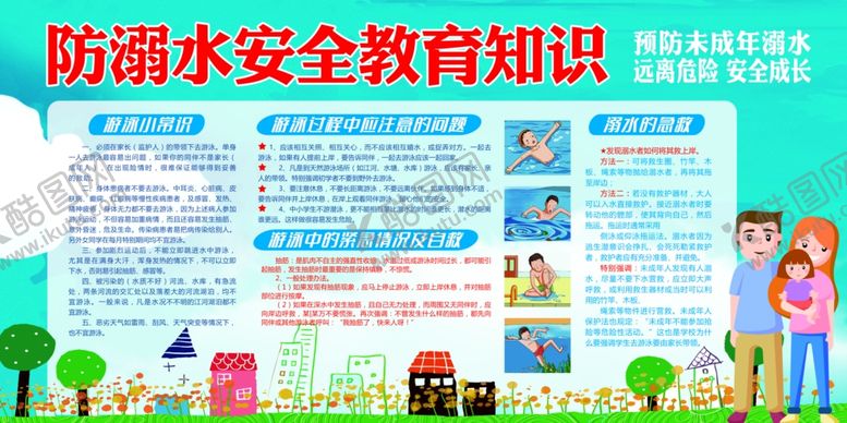 编号：79987707050812366461【酷图网】源文件下载-防水安全教育知识展板
