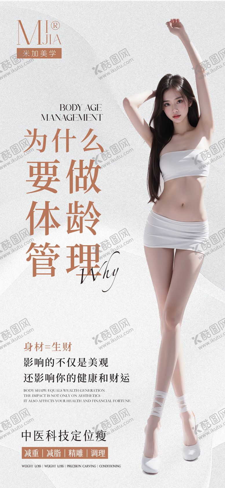 编号：48316709211703188100【酷图网】源文件下载-瘦身海报