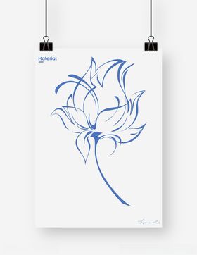 玫瑰花朵LOGO手绘