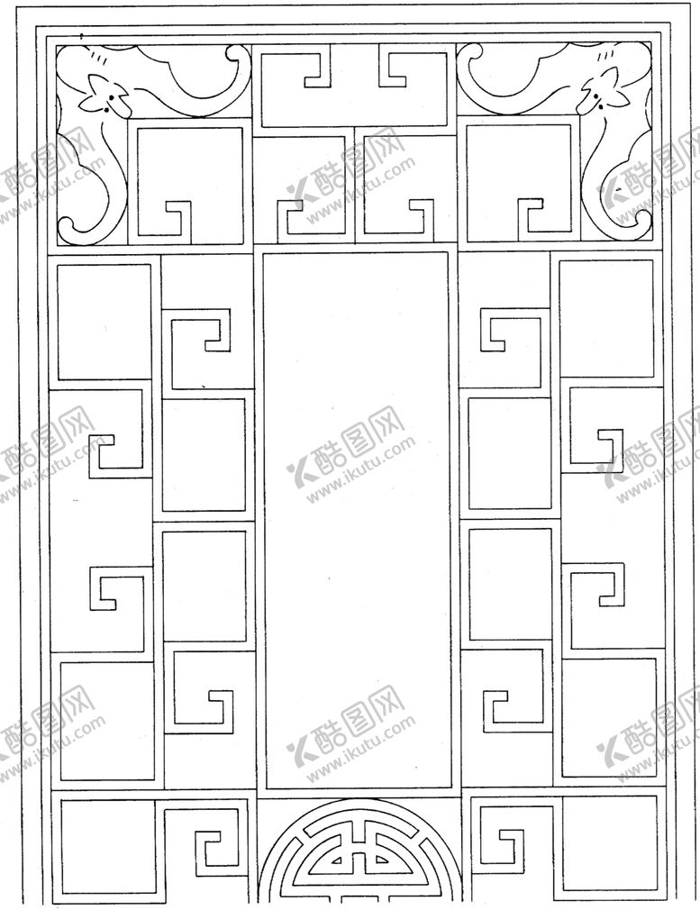编号：91683706261609531758【酷图网】源文件下载-镂空花图案