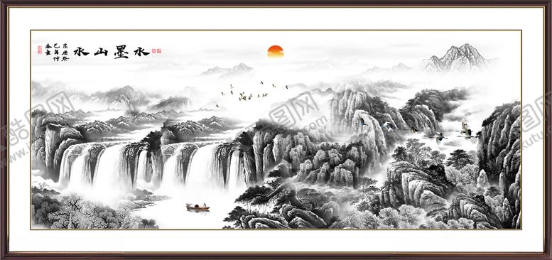 编号：96218505142031263423【酷图网】源文件下载-水墨画