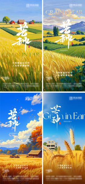 2025地产芒种海报