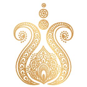 欧式金色花纹图案