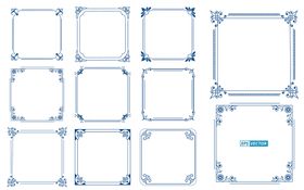 编号：67432809250332425043【酷图网】源文件下载-矢量边框合集