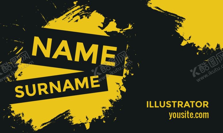 编号：78136711010004438278【酷图网】源文件下载-大方名片