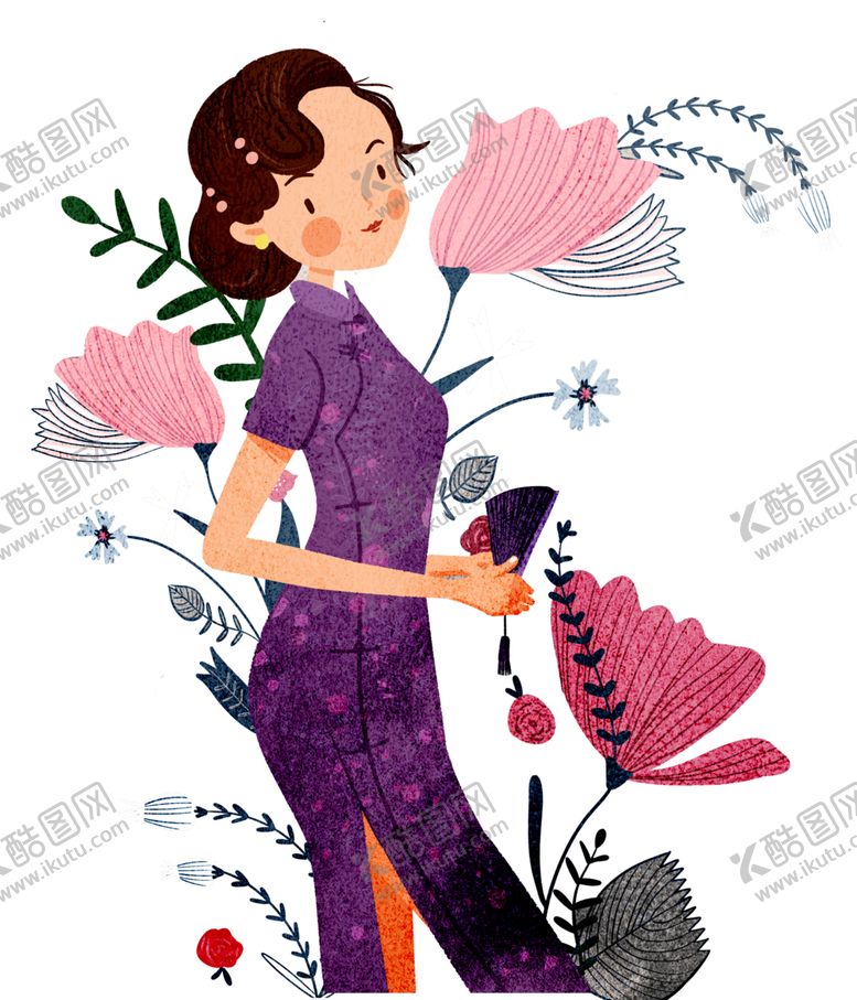 编号：27923205071307251912【酷图网】源文件下载-古代女子