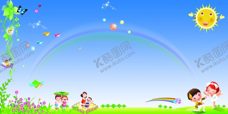 编号：42065507011204349110【酷图网】源文件下载-幼儿园背景