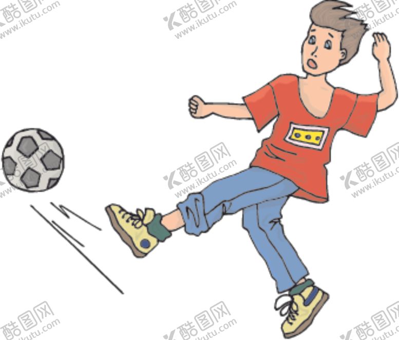 编号：91903509221750264737【酷图网】源文件下载-踢足球