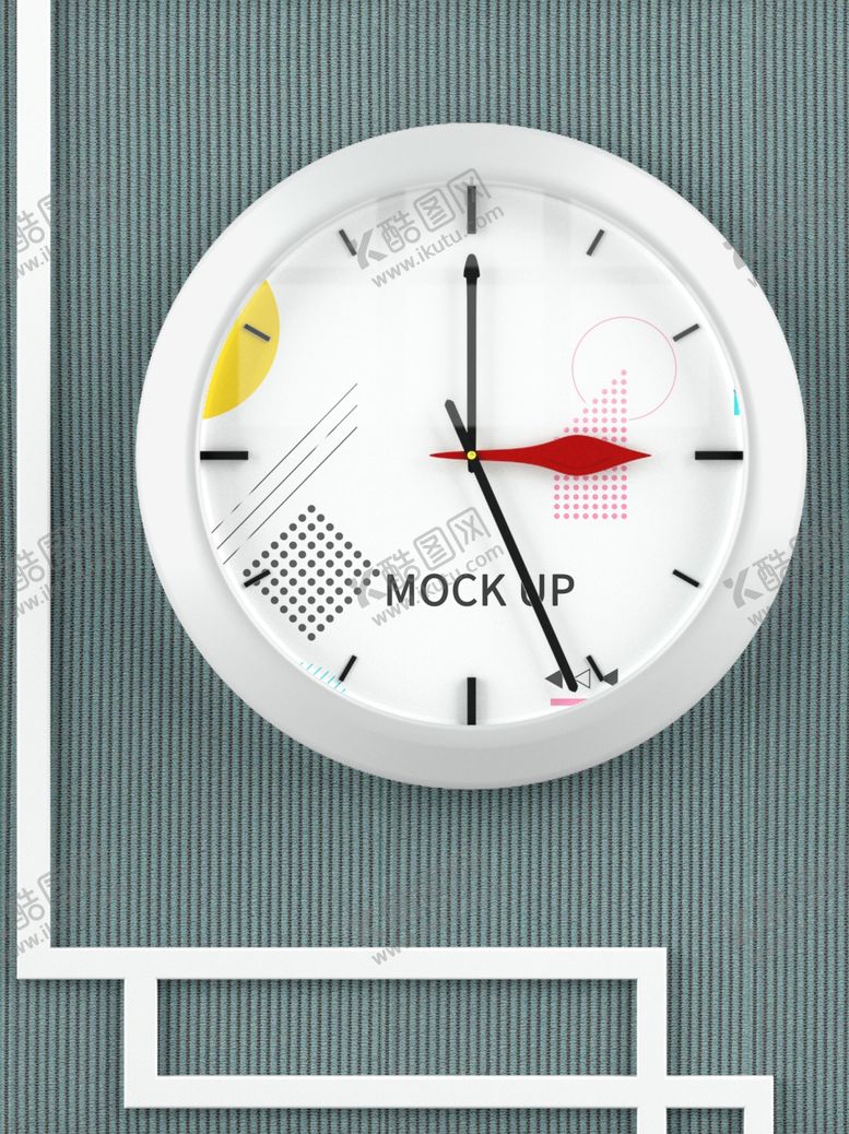编号：86929009212203279459【酷图网】源文件下载-挂钟样机