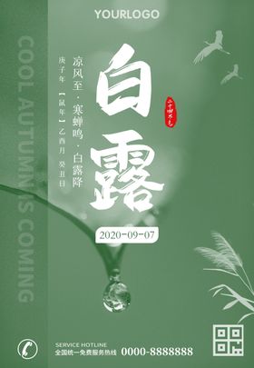 白露海报