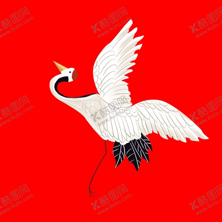 编号：33488510171113337992【酷图网】源文件下载-仙鹤