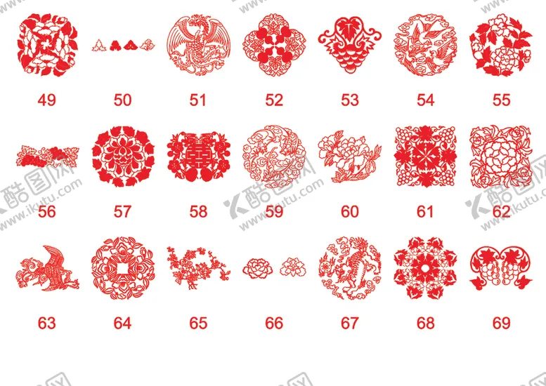 编号：14551405050247255687【酷图网】源文件下载-剪纸