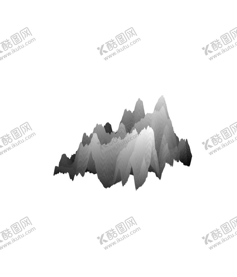 编号：20324504281217315409【酷图网】源文件下载-抽象山峰