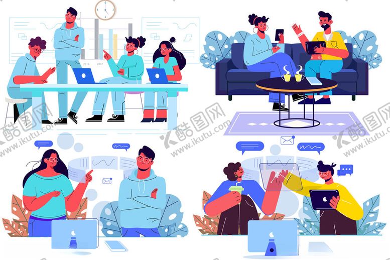 编号：90336712181652415757【酷图网】源文件下载-多样医疗场景中的医患互动