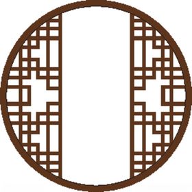 中式边框素材条幅麦穗仿古卷轴
