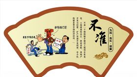 廉政漫画展板