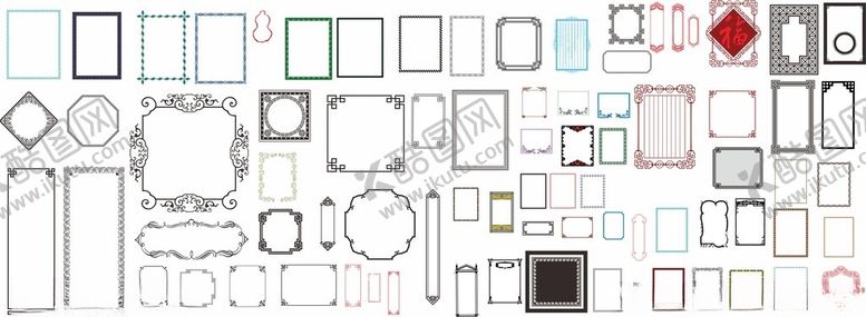 编号：75774211182120519479【酷图网】源文件下载-多样几何图形设计素材