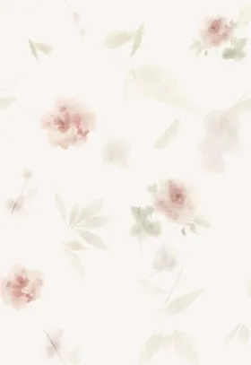 数码印花中国风大牌小碎手绘
