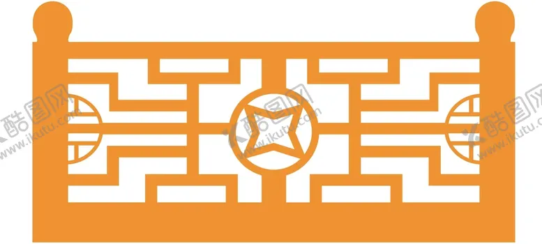 编号：63952310192156312361【酷图网】源文件下载-中国风 围栏