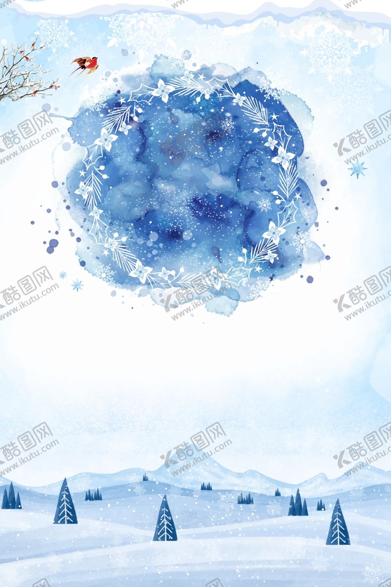 编号：86690505131946575134【酷图网】源文件下载-文艺雪花