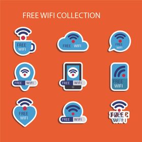 wifi图标信号标志