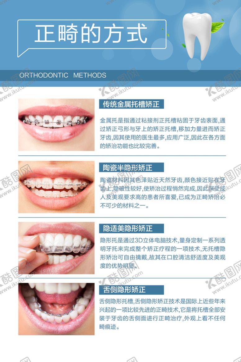 编号：26459309162306380795【酷图网】源文件下载-正畸的方式