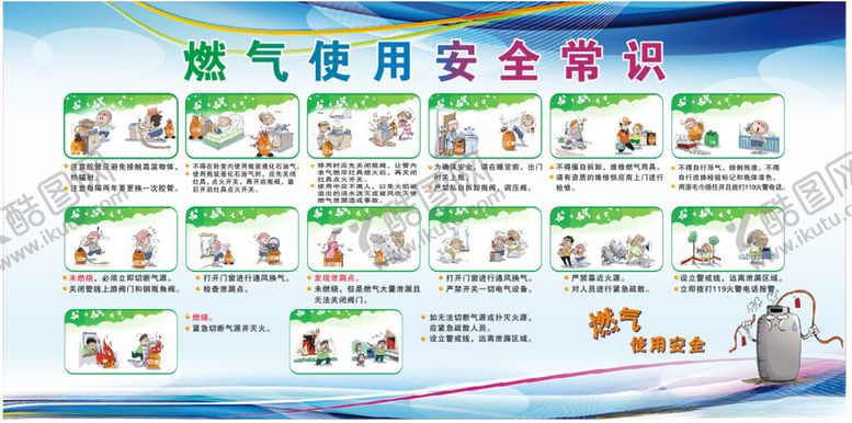 编号：39538912102250186223【酷图网】源文件下载-燃气知识图解