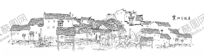 编号：17276110131811103138【酷图网】源文件下载-石板房