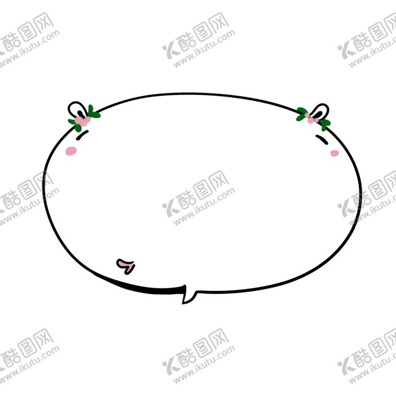 编号：29128305140449297353【酷图网】源文件下载-卡通边框卡通对话框