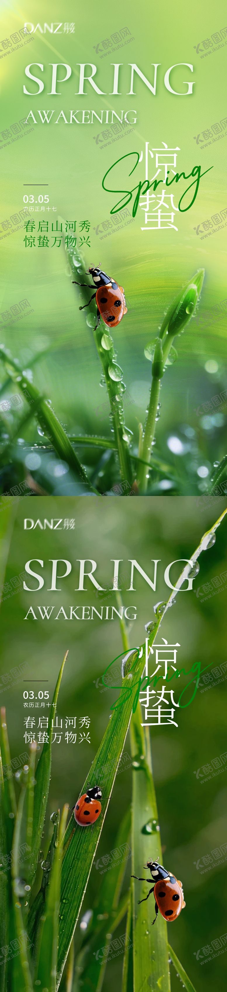 编号：32415202230201464057【酷图网】源文件下载-惊蛰节气海报
