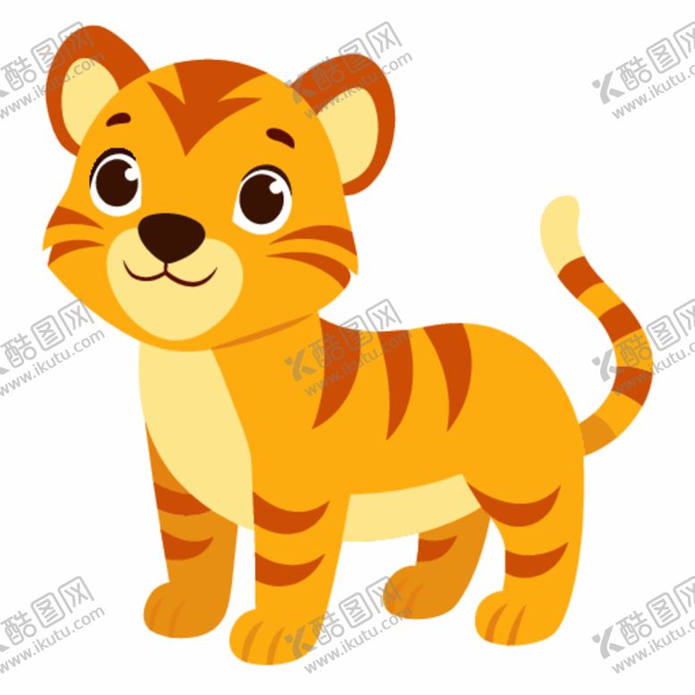 编号：16200601271836059860【酷图网】源文件下载-卡通风格的幼小的犬齿兽