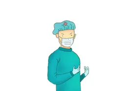 卡通手术医生