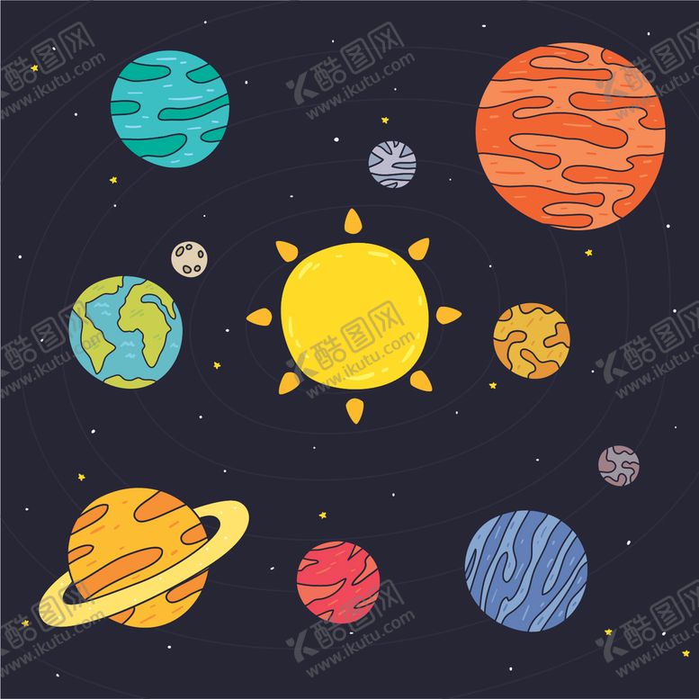 编号：73859311012359403179【酷图网】源文件下载-星球背景 