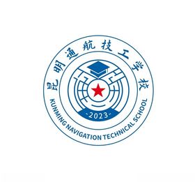 昆明通航学校矢量图标志