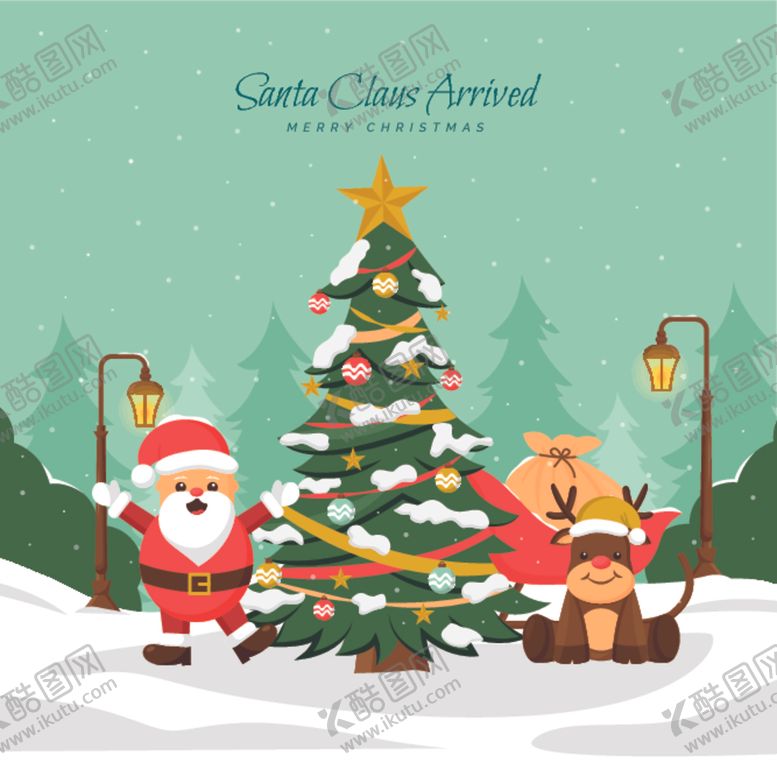 编号：61445910050048219465【酷图网】源文件下载-圣诞素材
