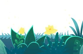 绿色背景透气装饰素材大全小清新春天