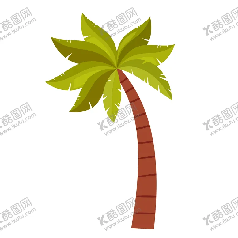 编号：24736110040557295237【酷图网】源文件下载-手绘椰树