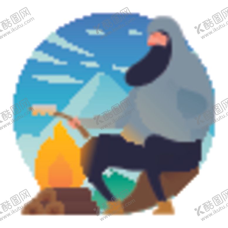 编号：12734001260647145441【酷图网】源文件下载-生活人物插图