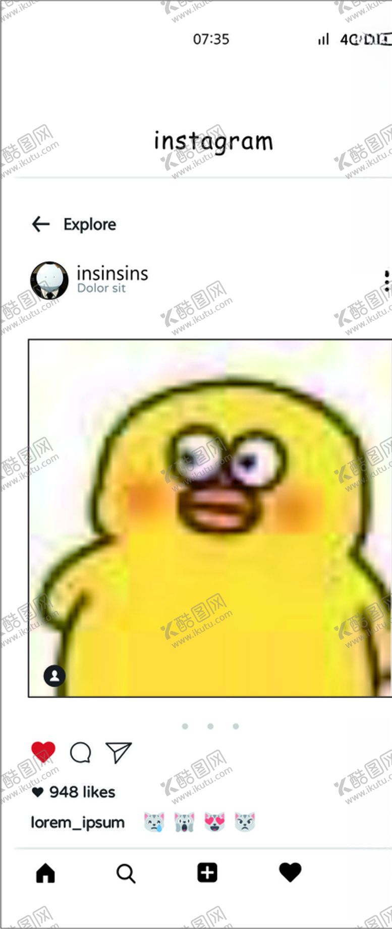 编号：14932609181743027994【酷图网】源文件下载-ins风格界面