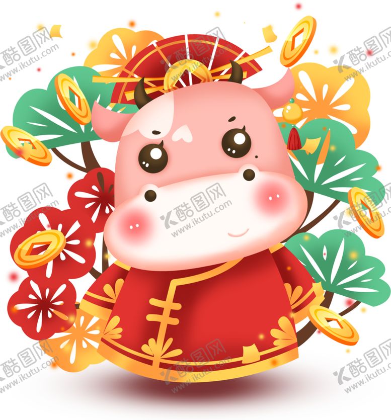 编号：87709007032252099299【酷图网】源文件下载-卡通牛